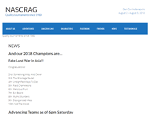 Tablet Screenshot of nascrag.org